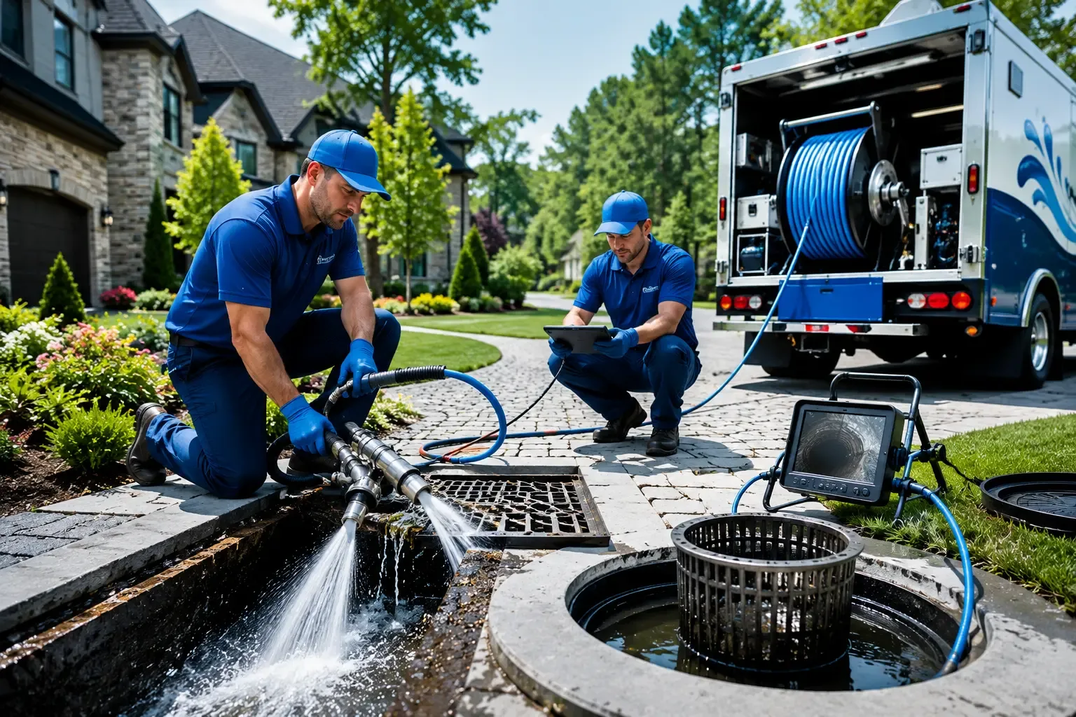 Local outdoor drain cleaning professionals in La Quinta, CA